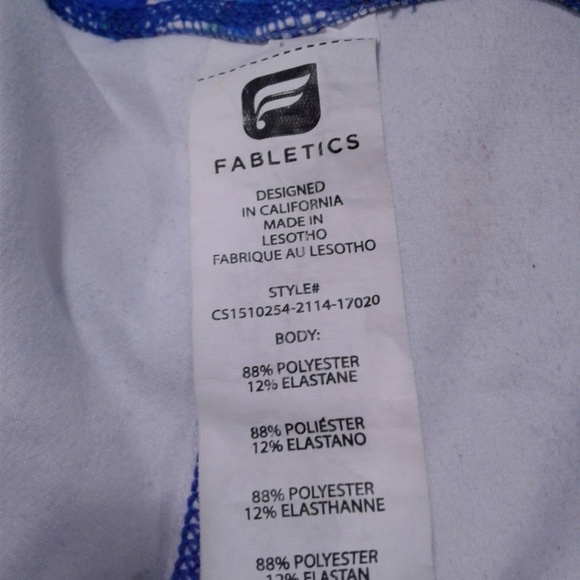 Fabletics Salar Printed PowerHold Capri Leggings - Picture 6 of 7